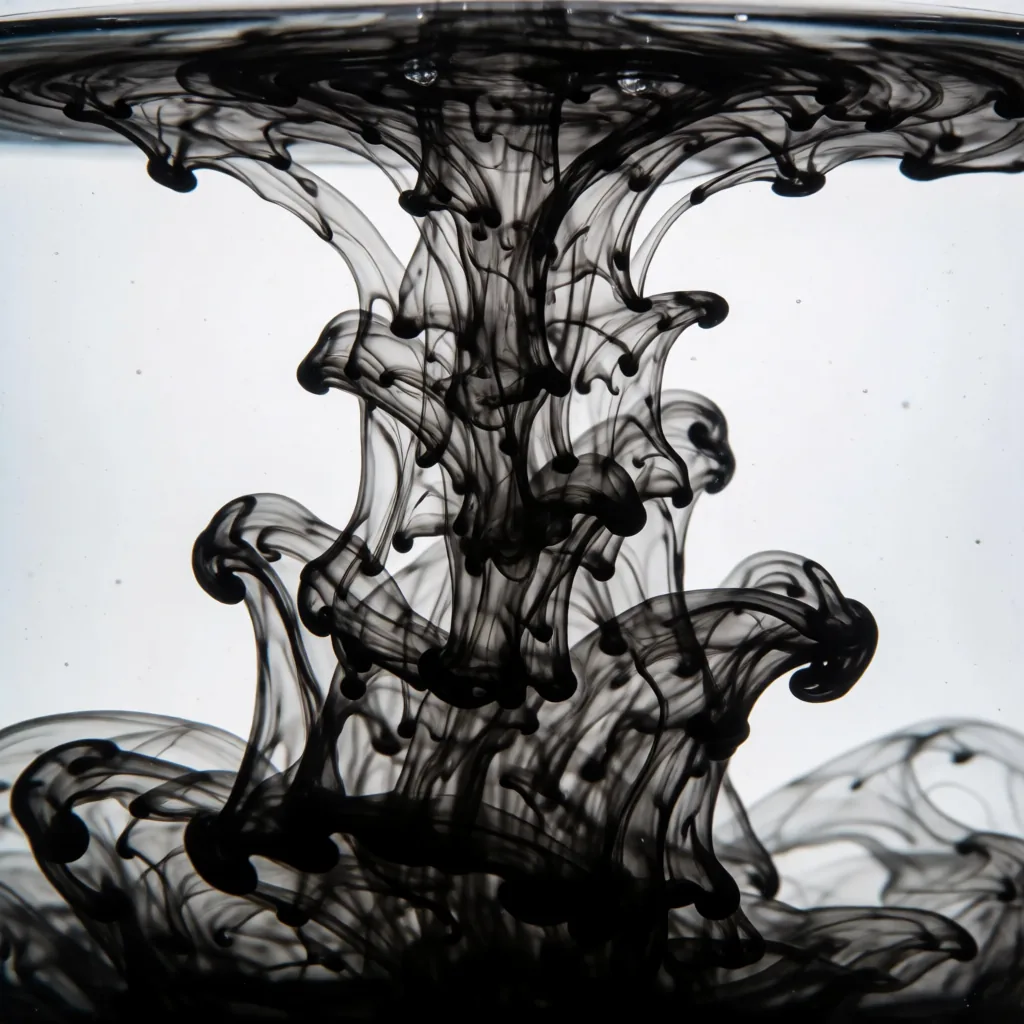 Ink in water