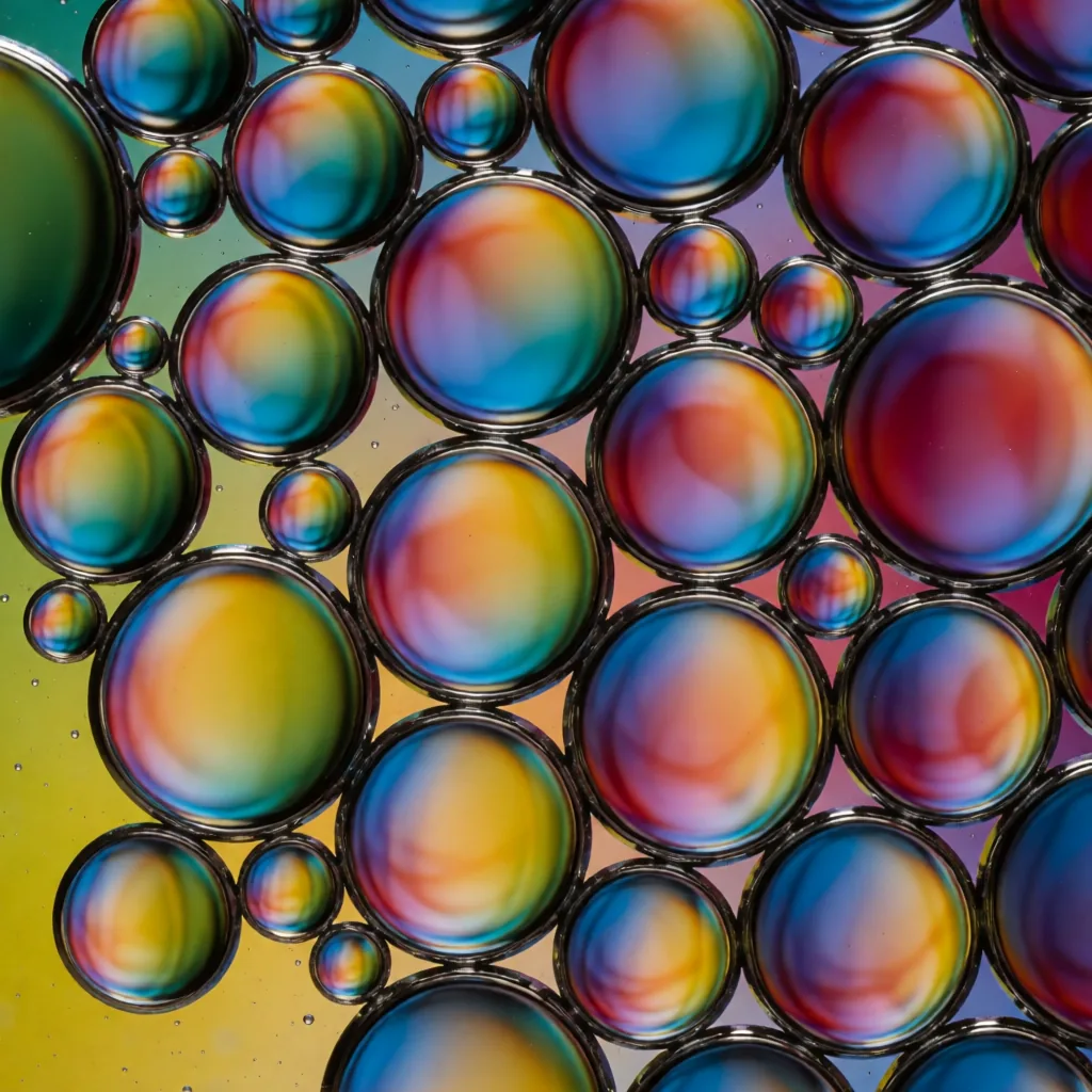 Oil and water macro