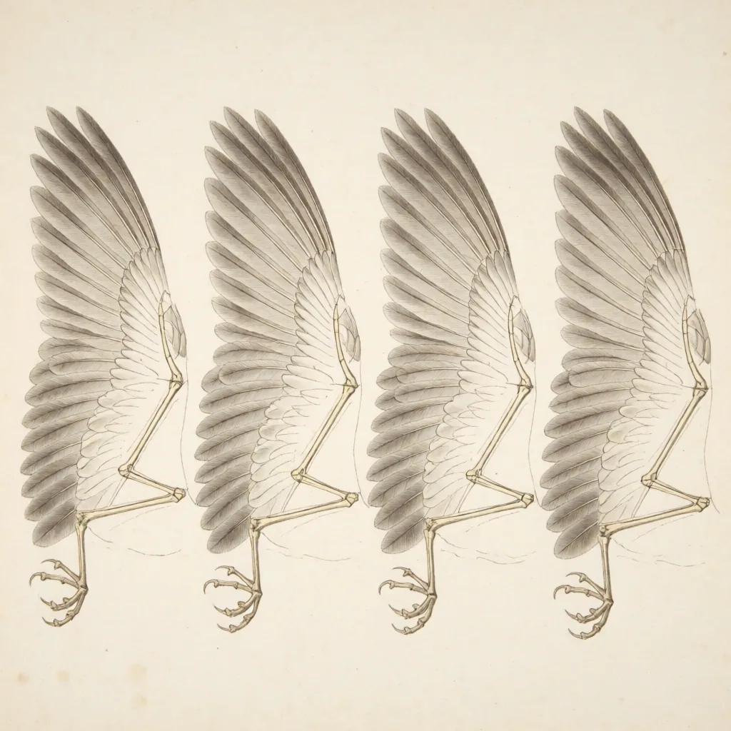 Comparative bird wings
