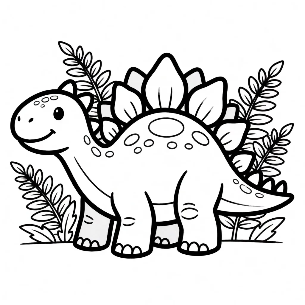 Coloring page: dinosaur