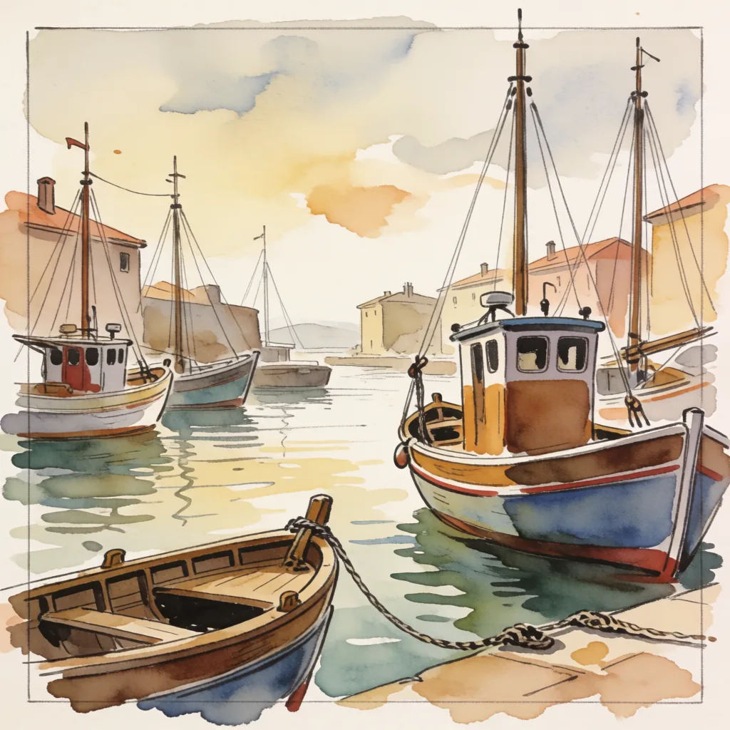 Watercolour bande dessinée