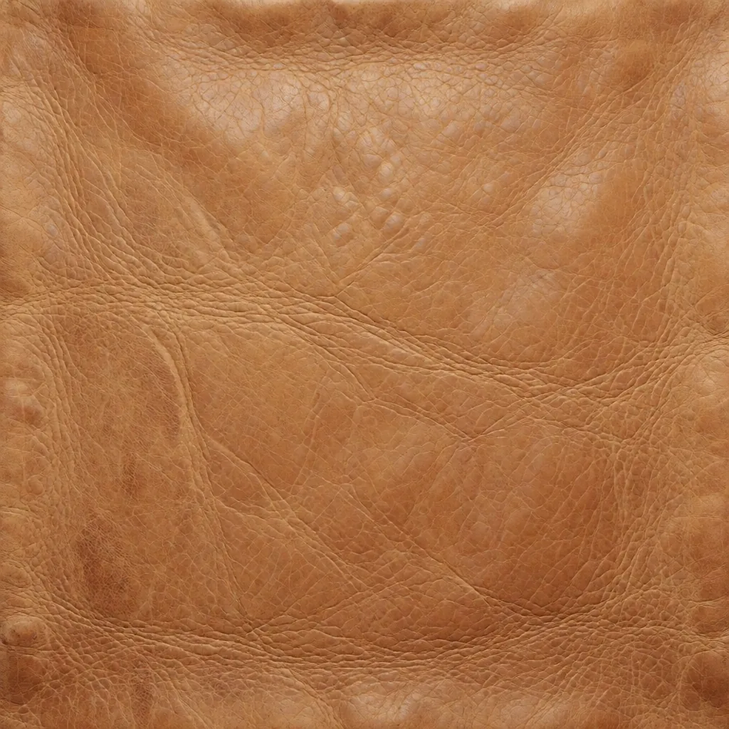 Surface: asked for a fine crazed network in aged leather, returned smooth leather with soft creases