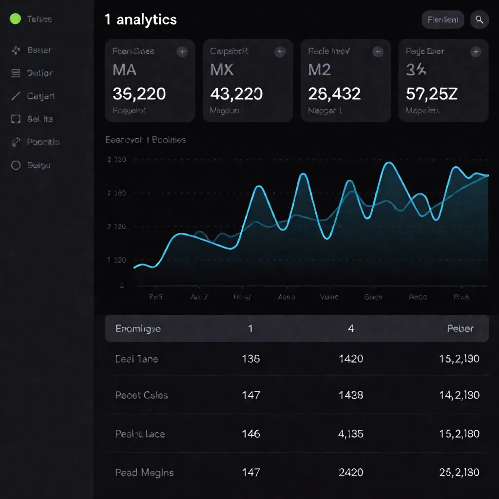 UI: metric numbers survive, every label around them does not