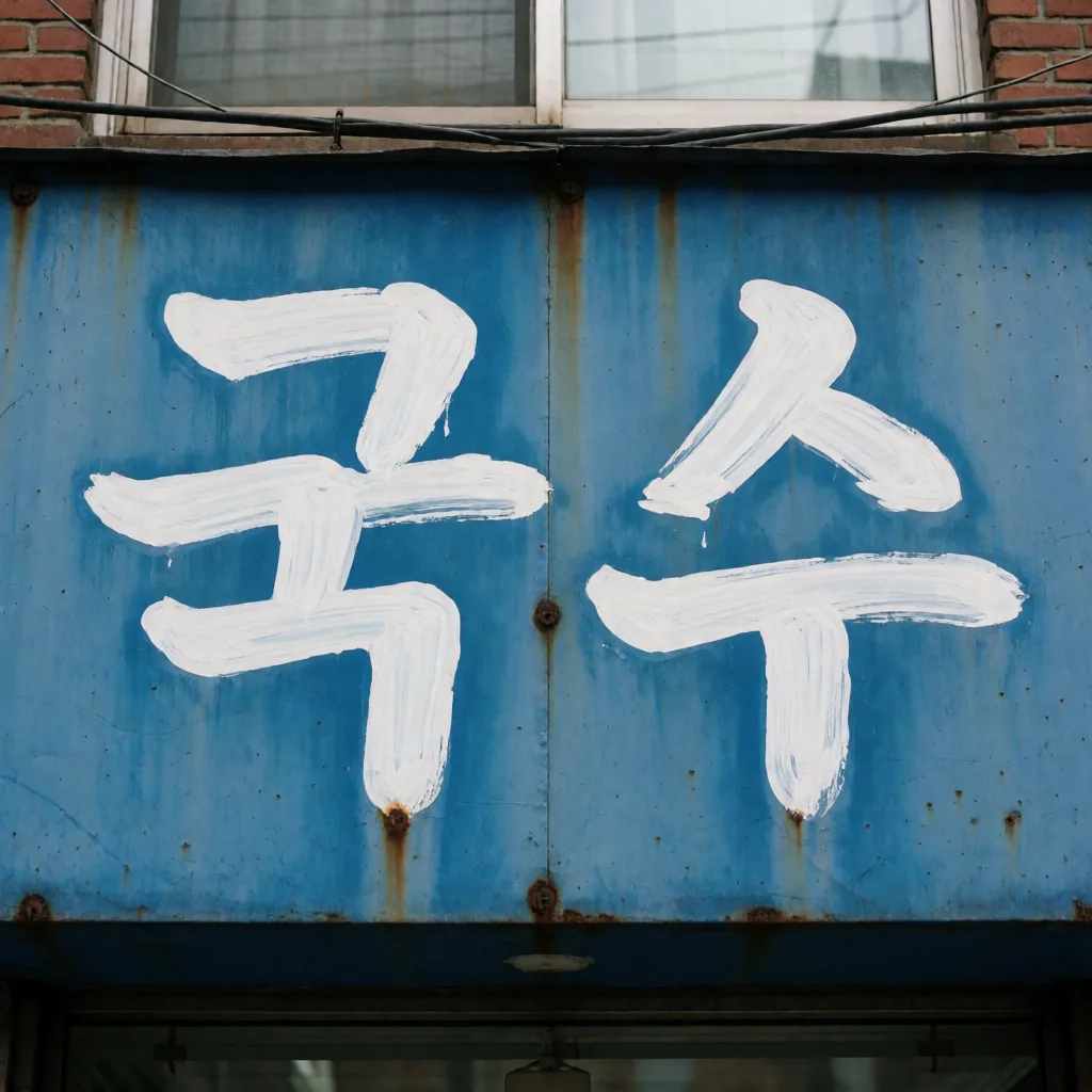 Korean: 2 syllables