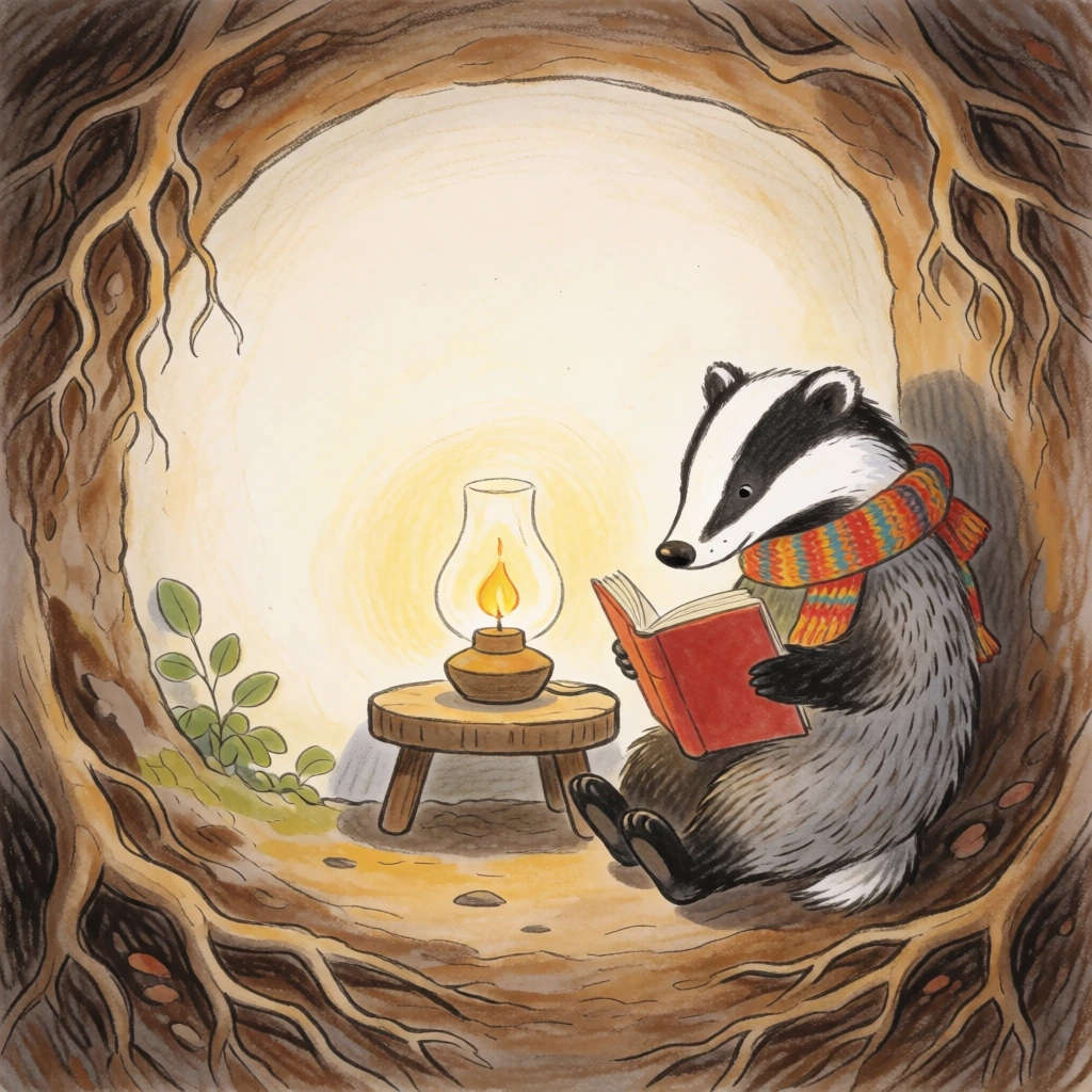 Children's book interior