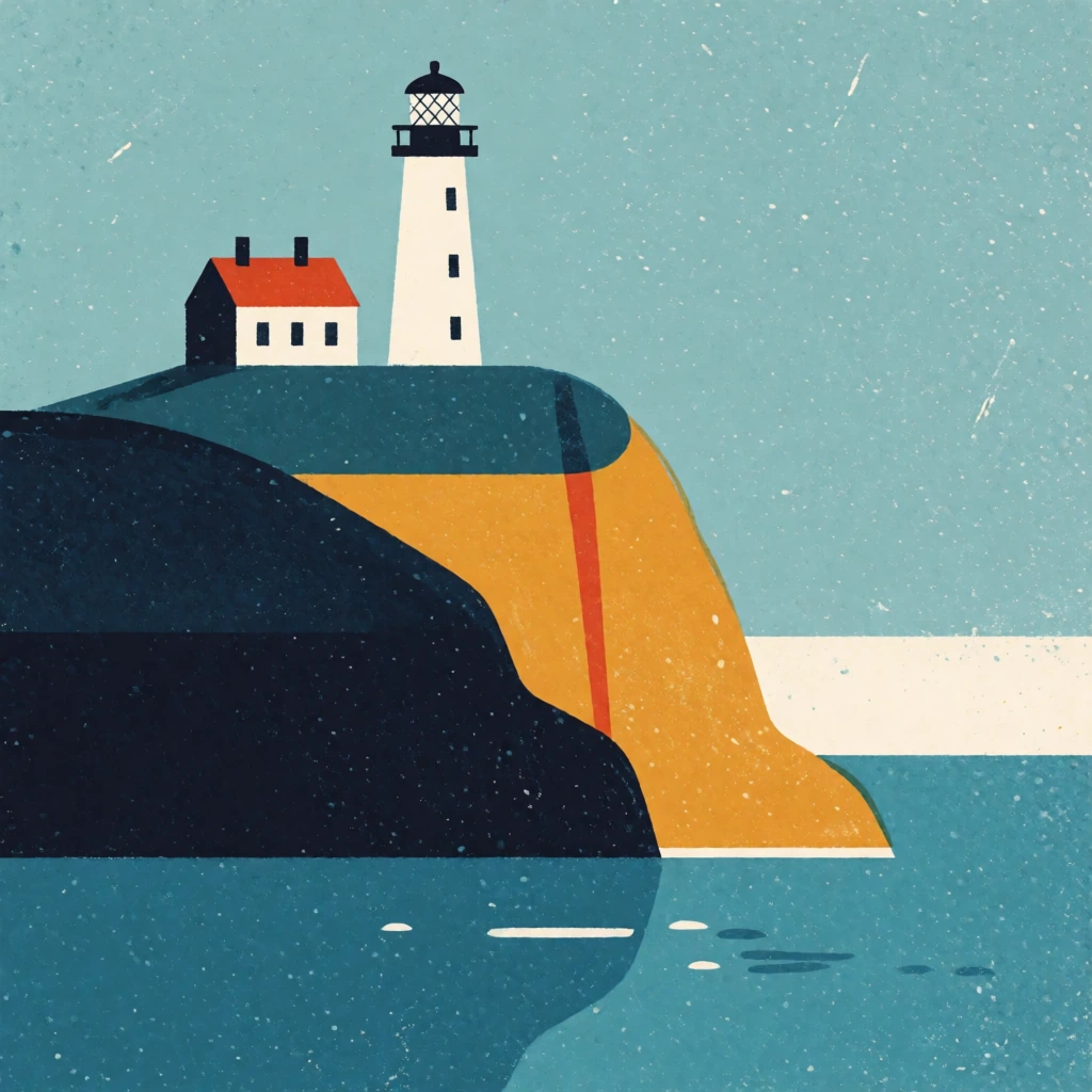 Mid-century travel poster