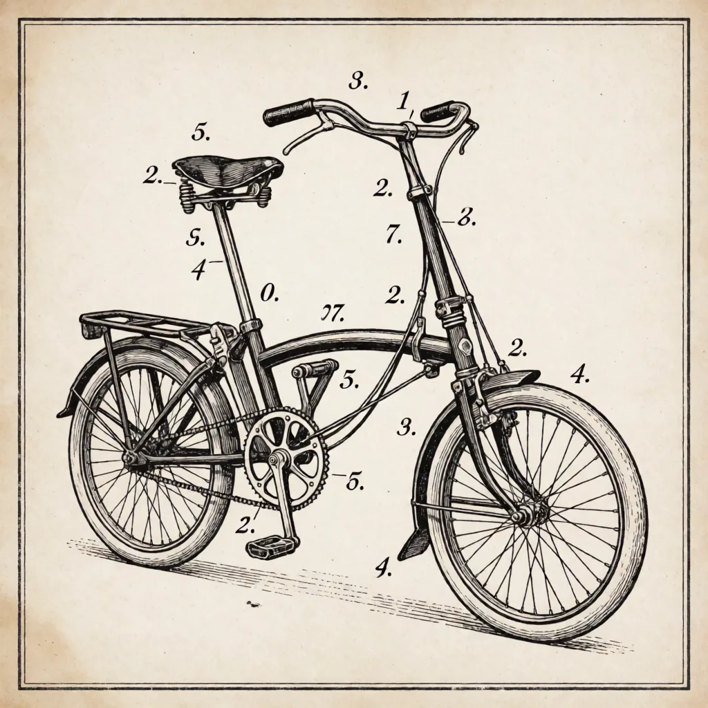 Vintage patent drawing