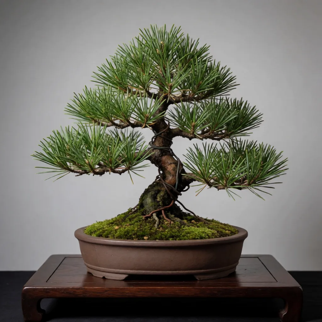 Bonsai on a stand