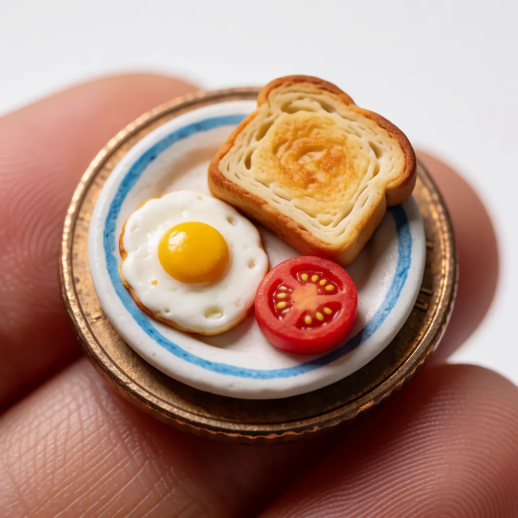 Miniature food, macro