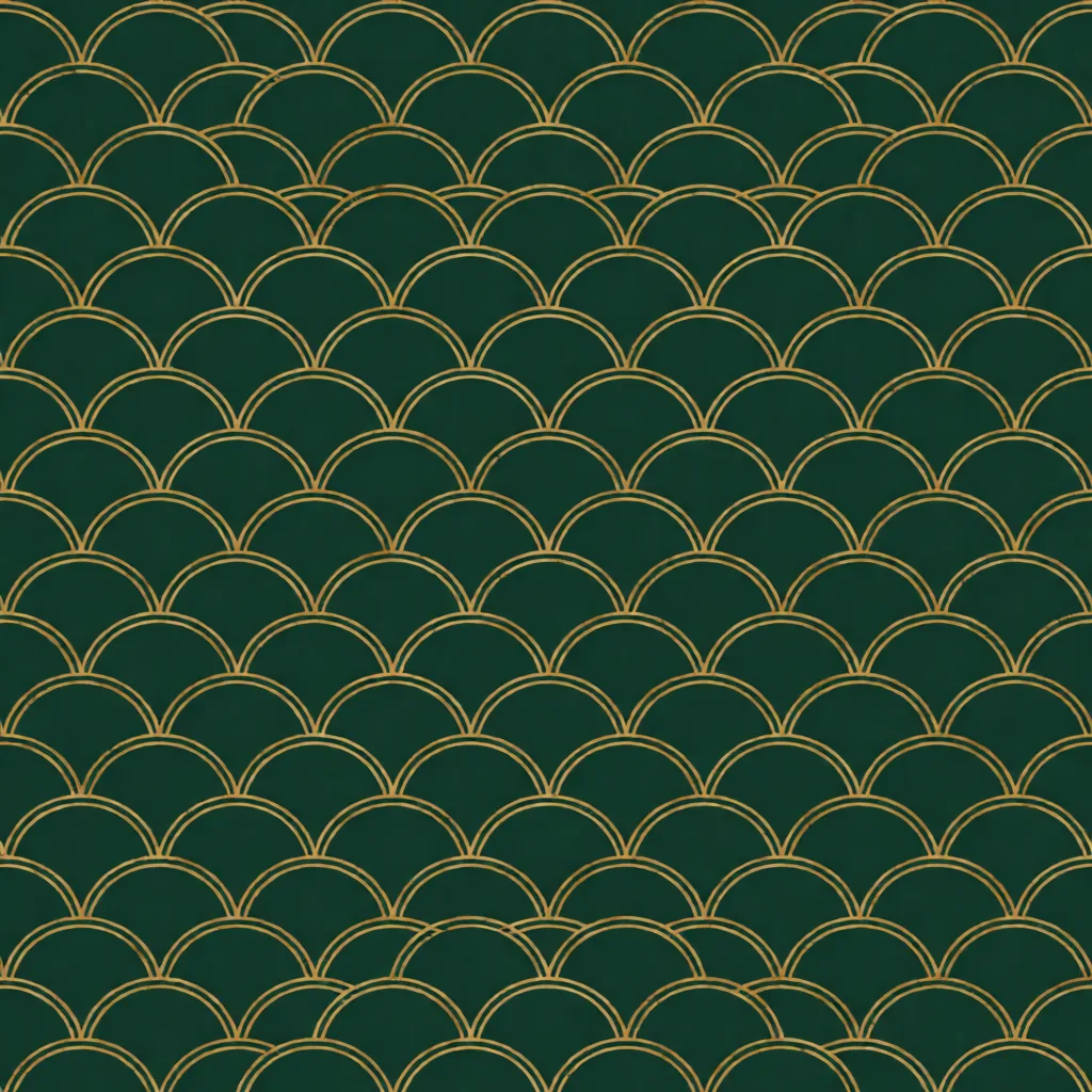 Art deco fan repeat