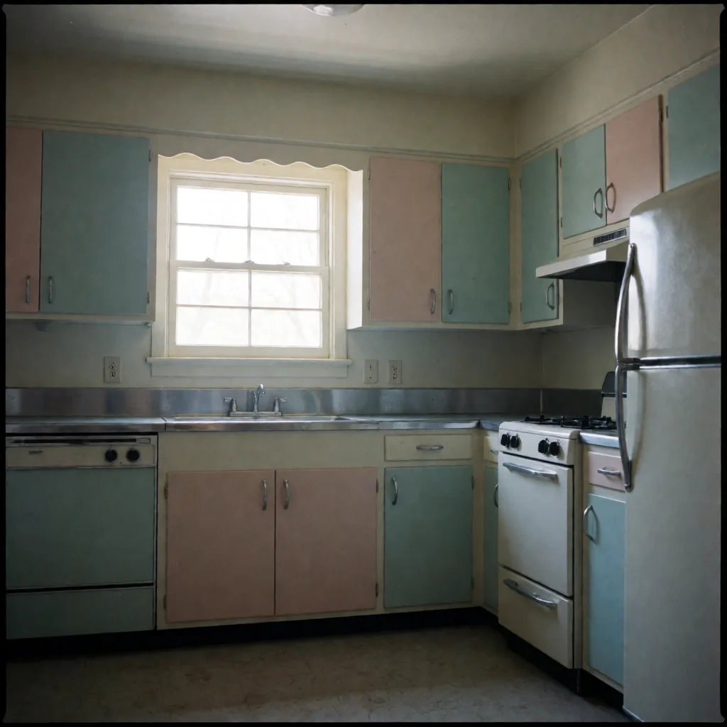 1950s Ektachrome interior