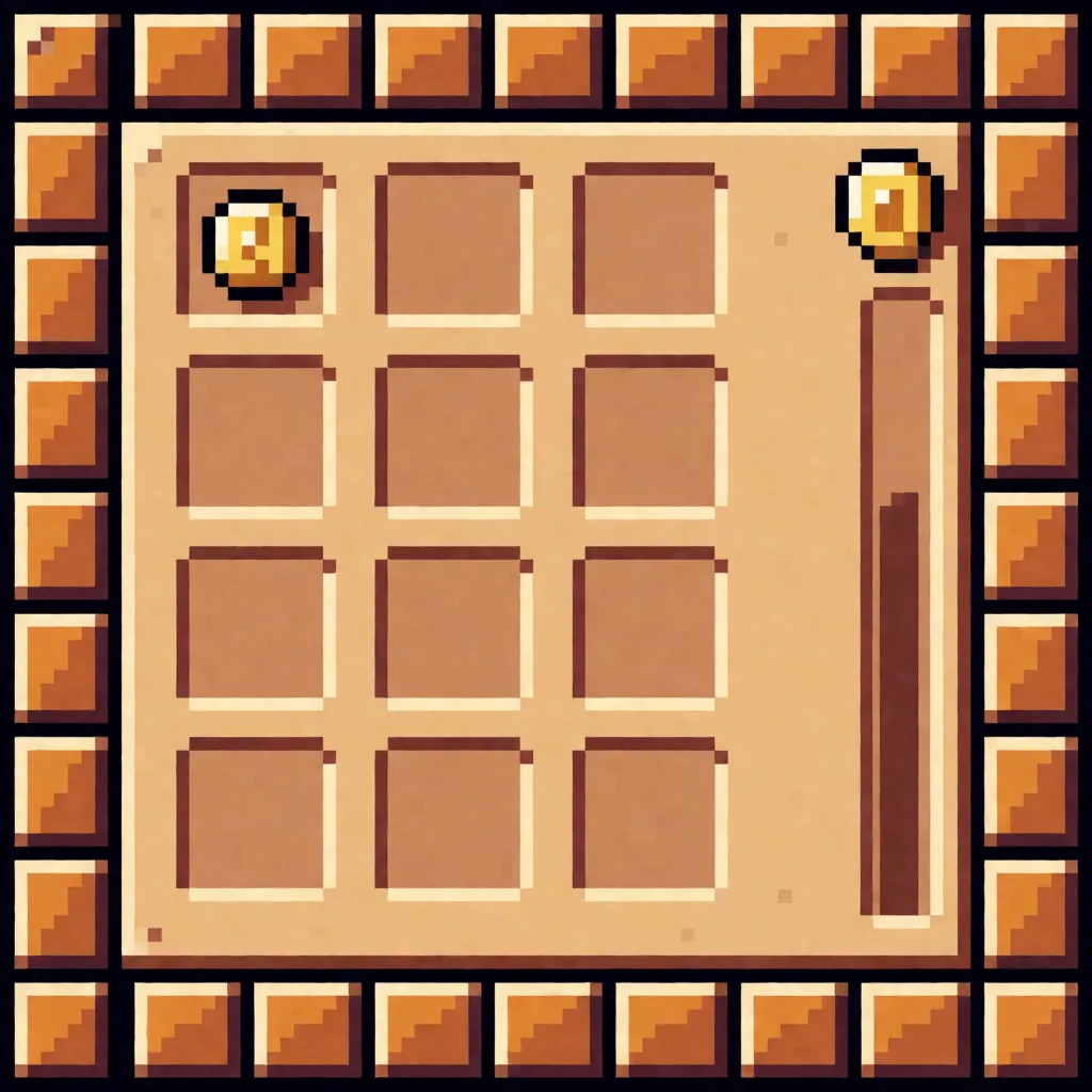 Pixel shop interface