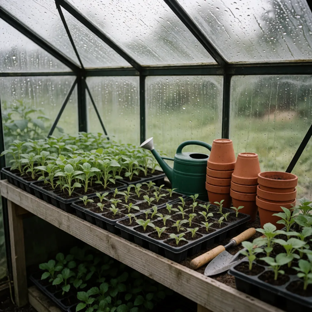 Greenhouse staging