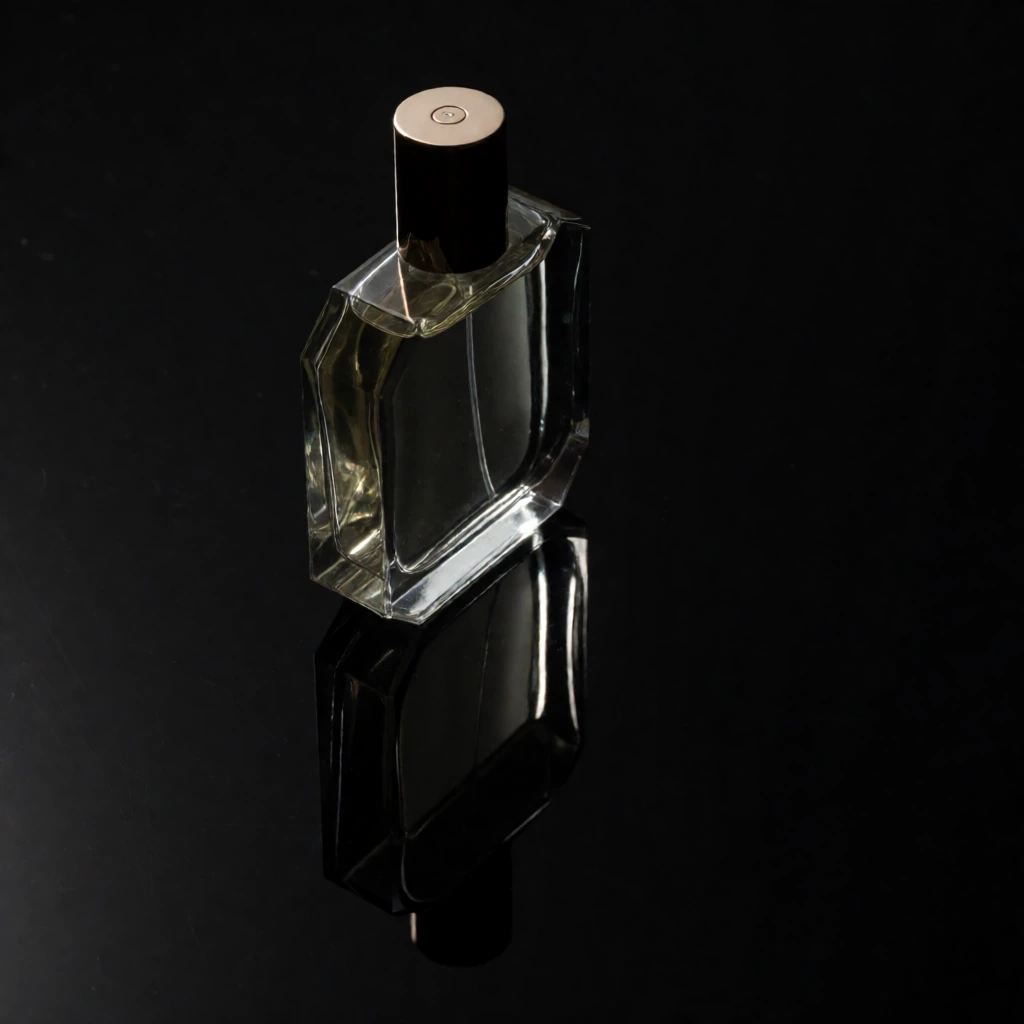 Perfume bottle, hard light