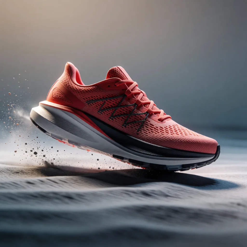 Coral performance running shoe