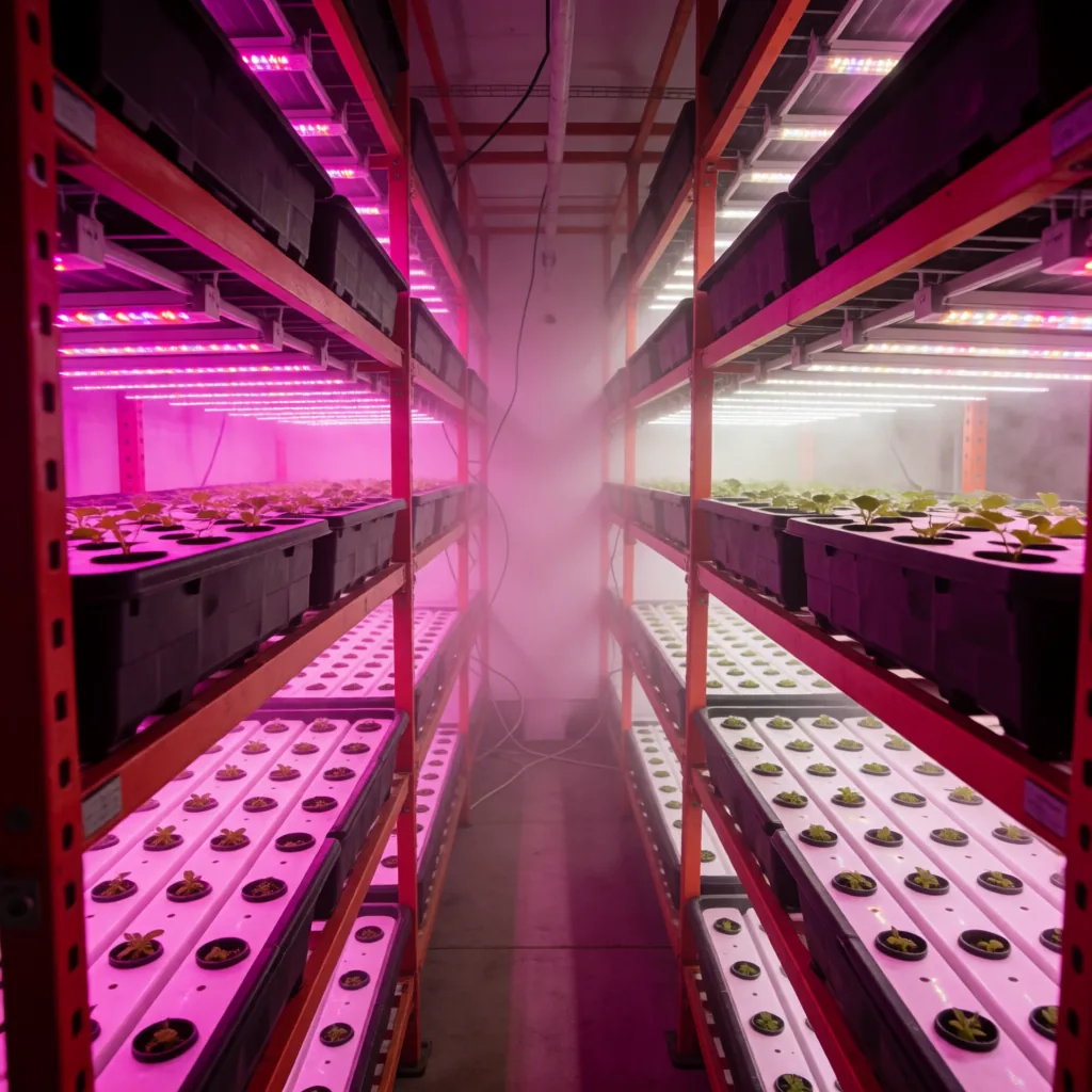Hydroponics deck