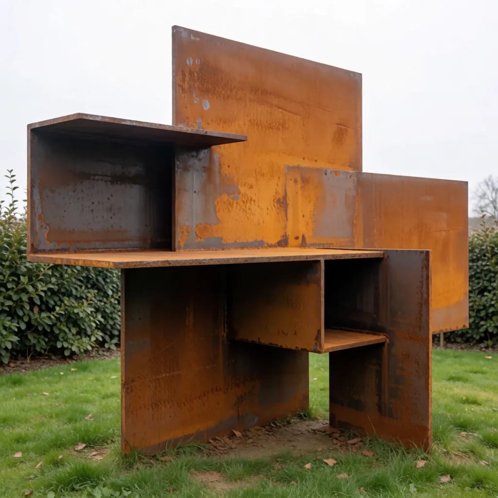 Welded steel assembly