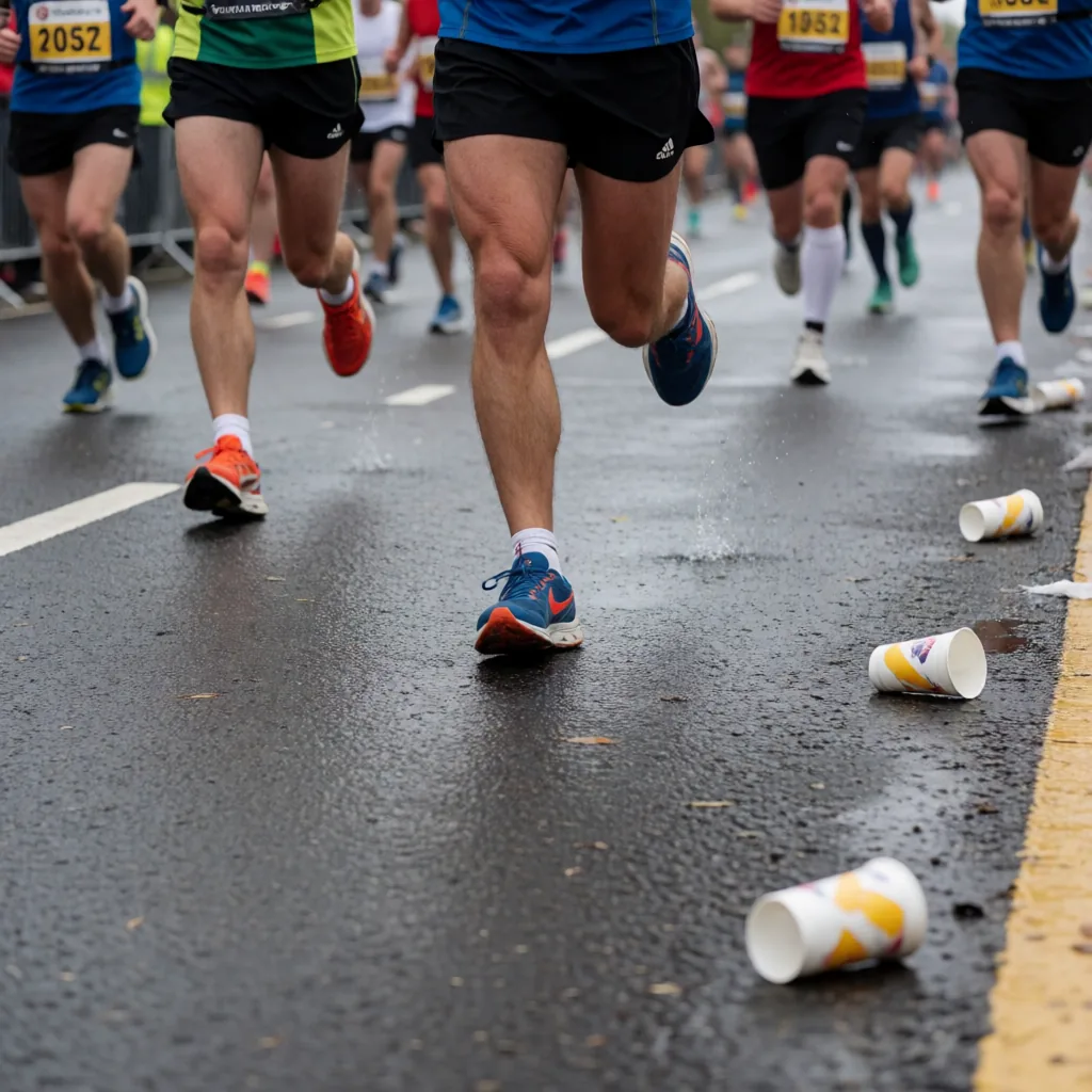 Marathon feet, late