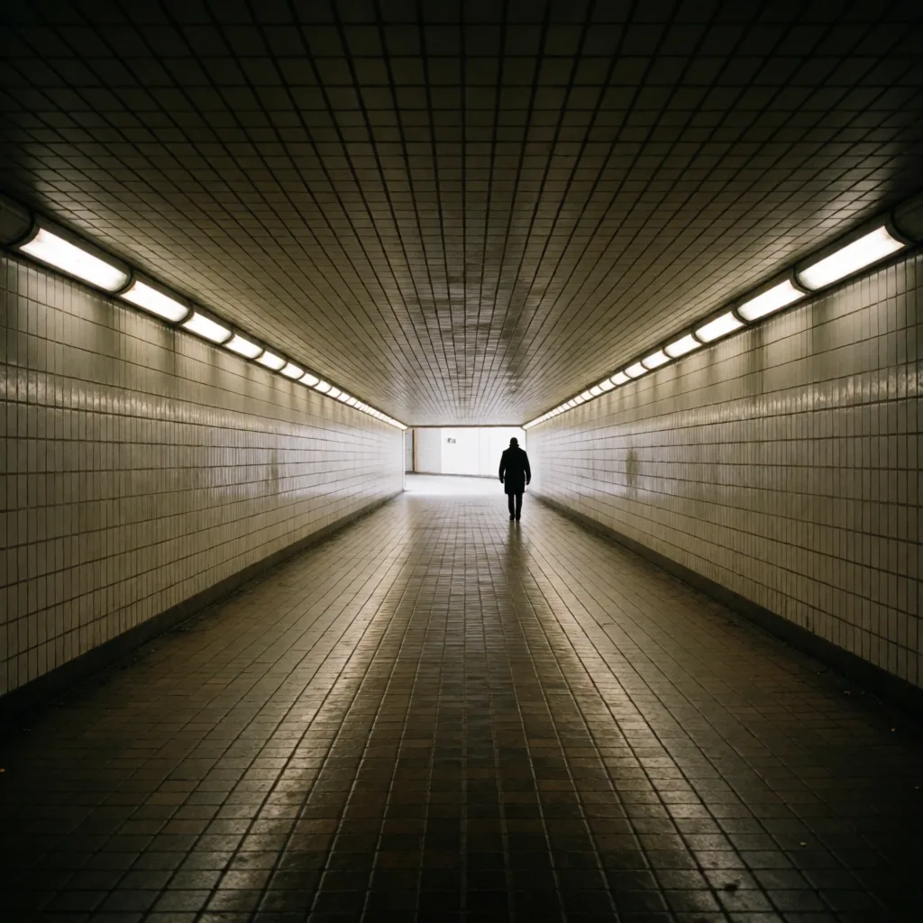 Underpass, single figure