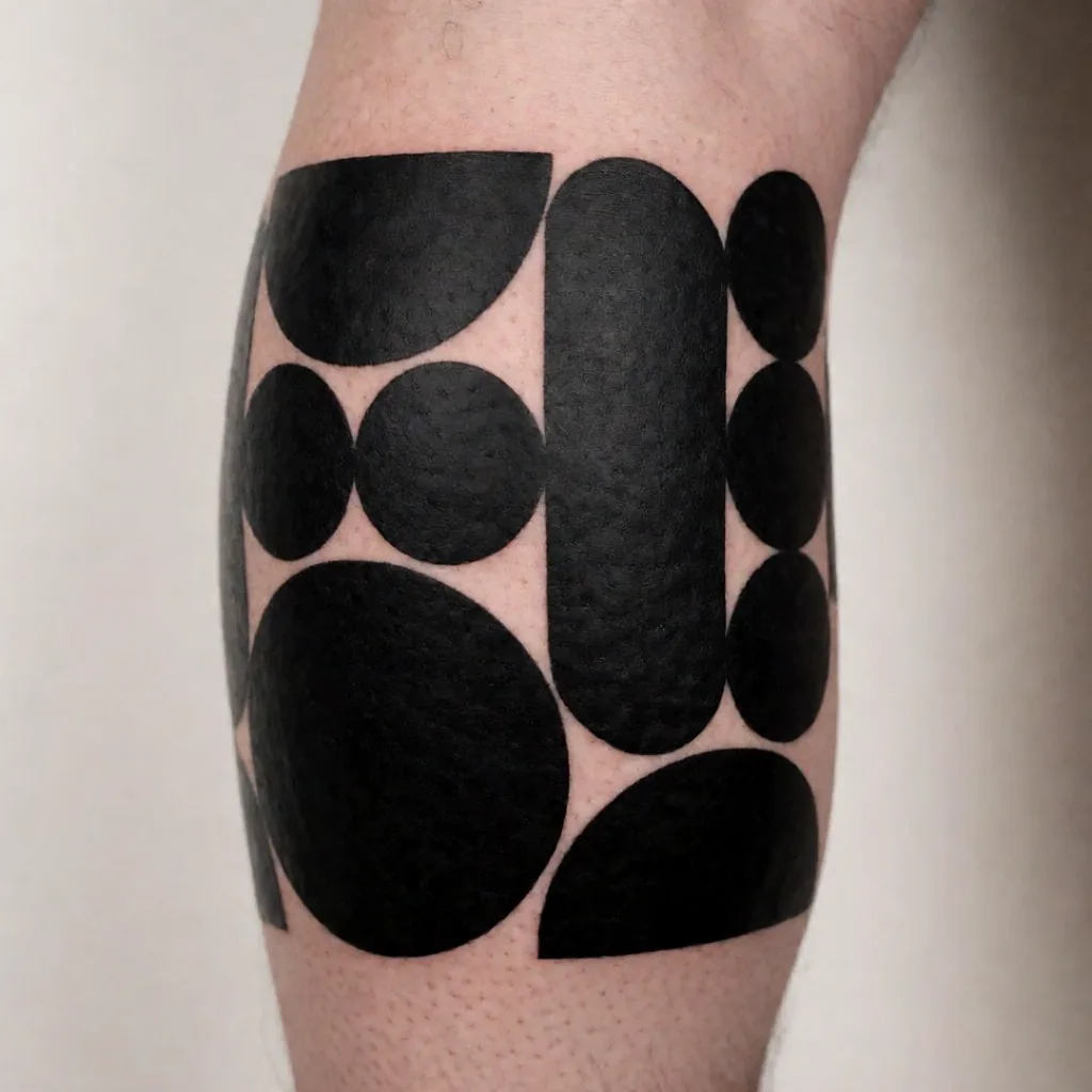 Blackwork geometric