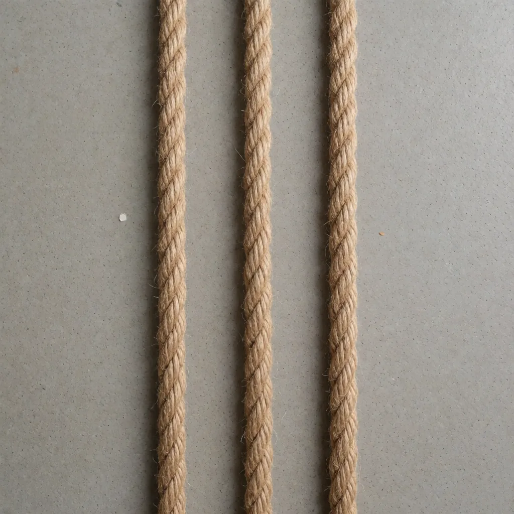 Weave: three separate ropes