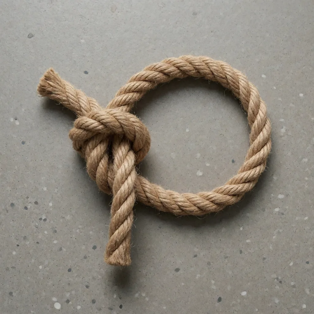 Weave: overhand knot